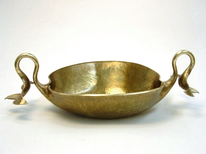 Handcrafted Brass Candy Dish, by Metalsmith Steve Shelby