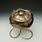 Large
                Bronze Urn #1, 2010, 10″ dia. x 10″ tall, SOLD