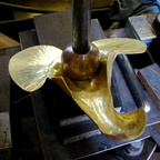 10. After annealing, the metal is soft enough to press again.