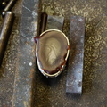 12. The hollow form has been filled with micro-crystalline wax.